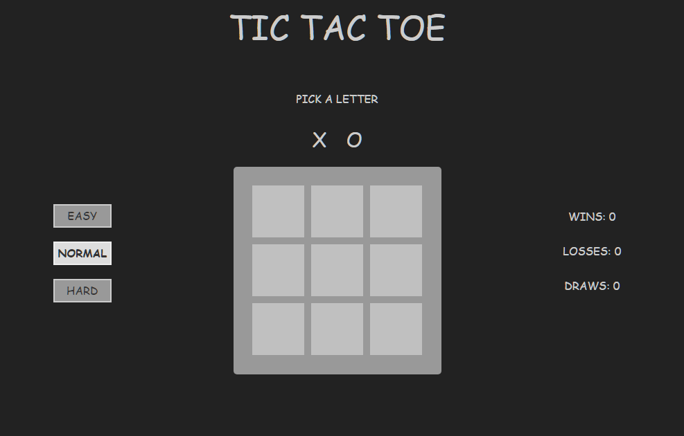 tic tac toe